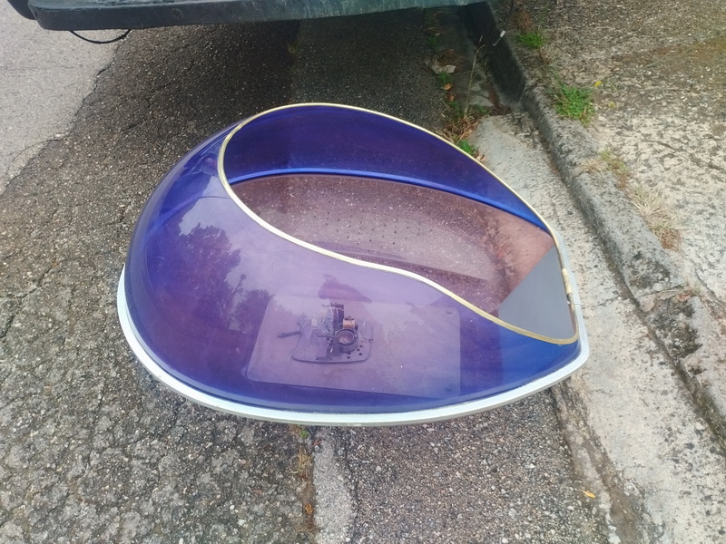 cabina telefono publico huevo metacrilatoazulahumado 2p int 45-50x26 92x70x60 1u